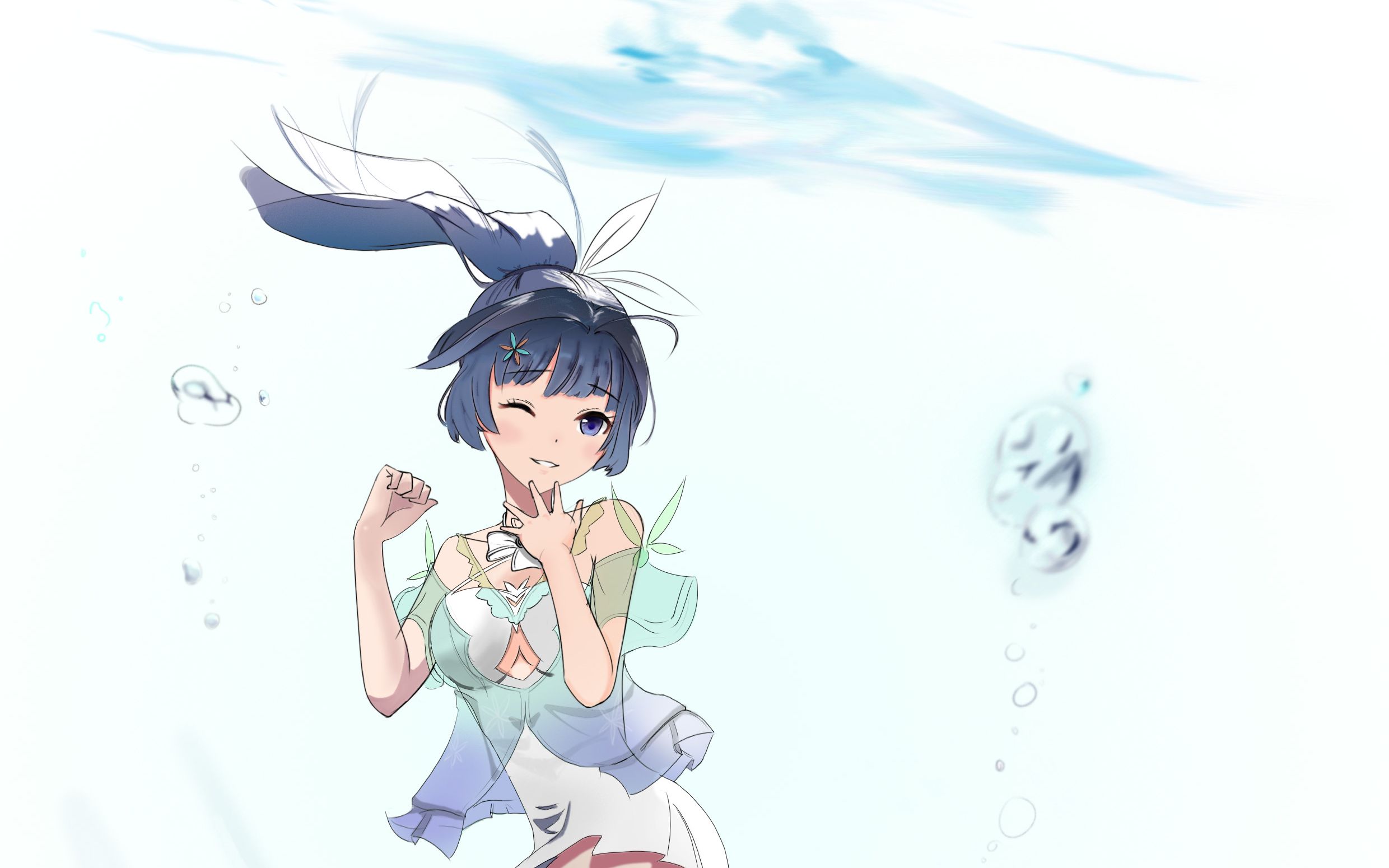 水色铃音同人图(写不出吸引人的标题了