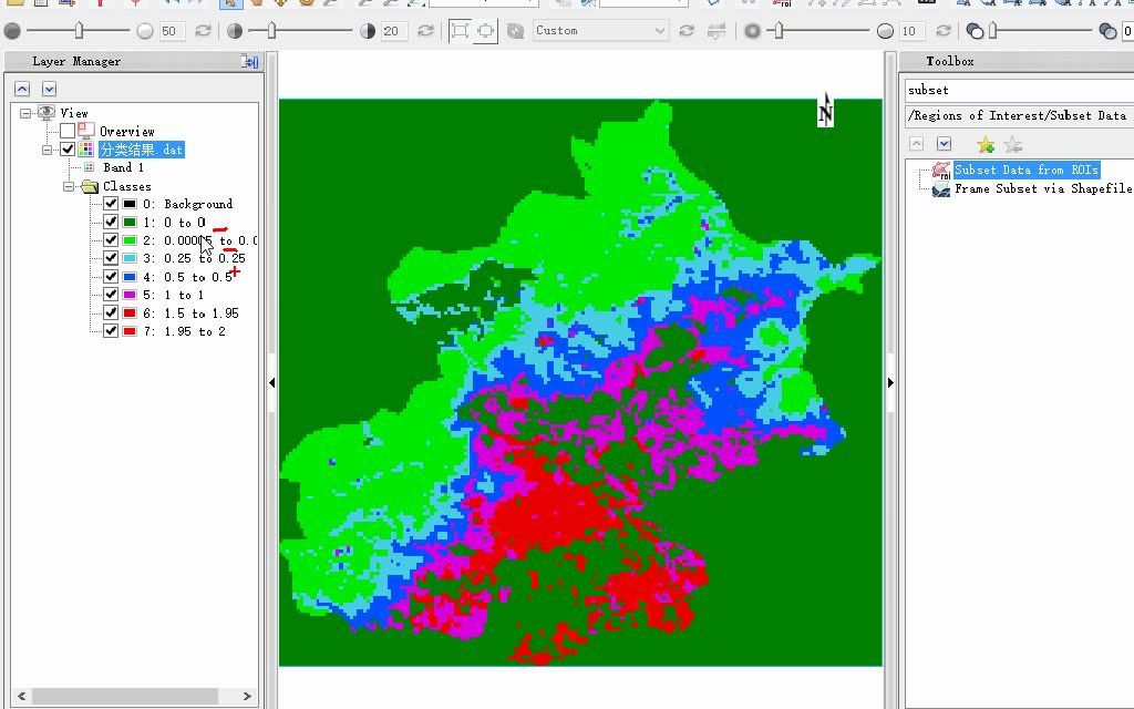 专题5:基于MODIS数据的气溶胶遥感监测  应用掩膜哔哩哔哩bilibili