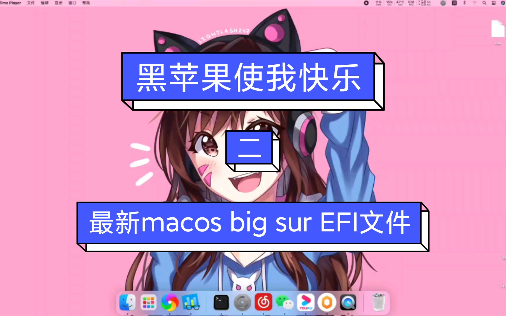 【黑苹果使我快乐二】华硕b450i 最新MacOs Big sur 黑苹果EFI文件更新显卡优化提升很大 显卡5700 CPUamd3700x哔哩哔哩bilibili