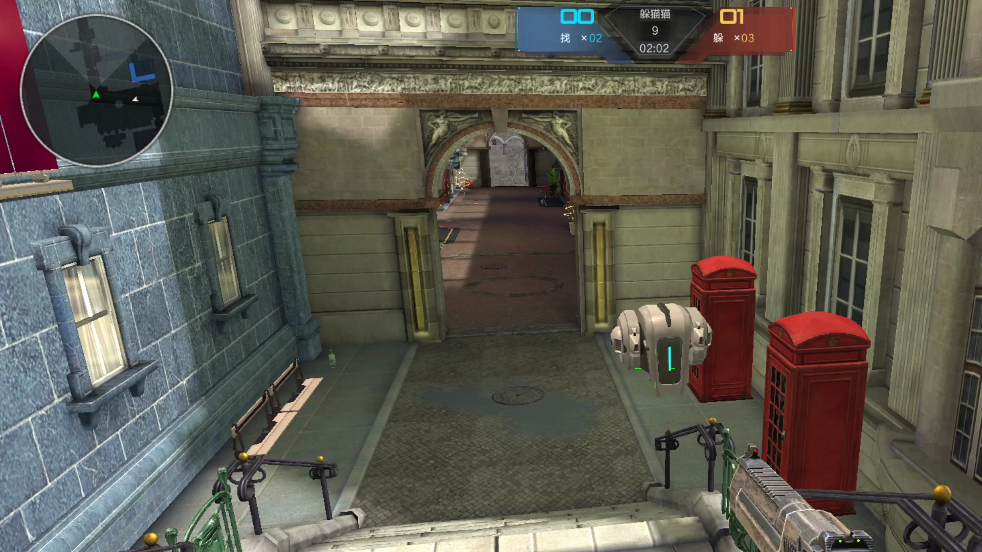 逆战躲猫猫第二回合(录制有问题)jh视角