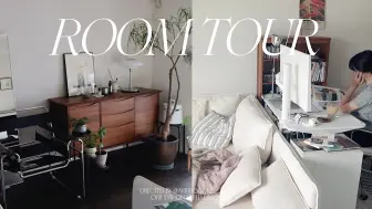 Descargar video: 【💡RoomTour】1LDK出租房，摆满喜欢物品的成熟房间 | 独居的室内设计爱好者，半年时间里认真改变