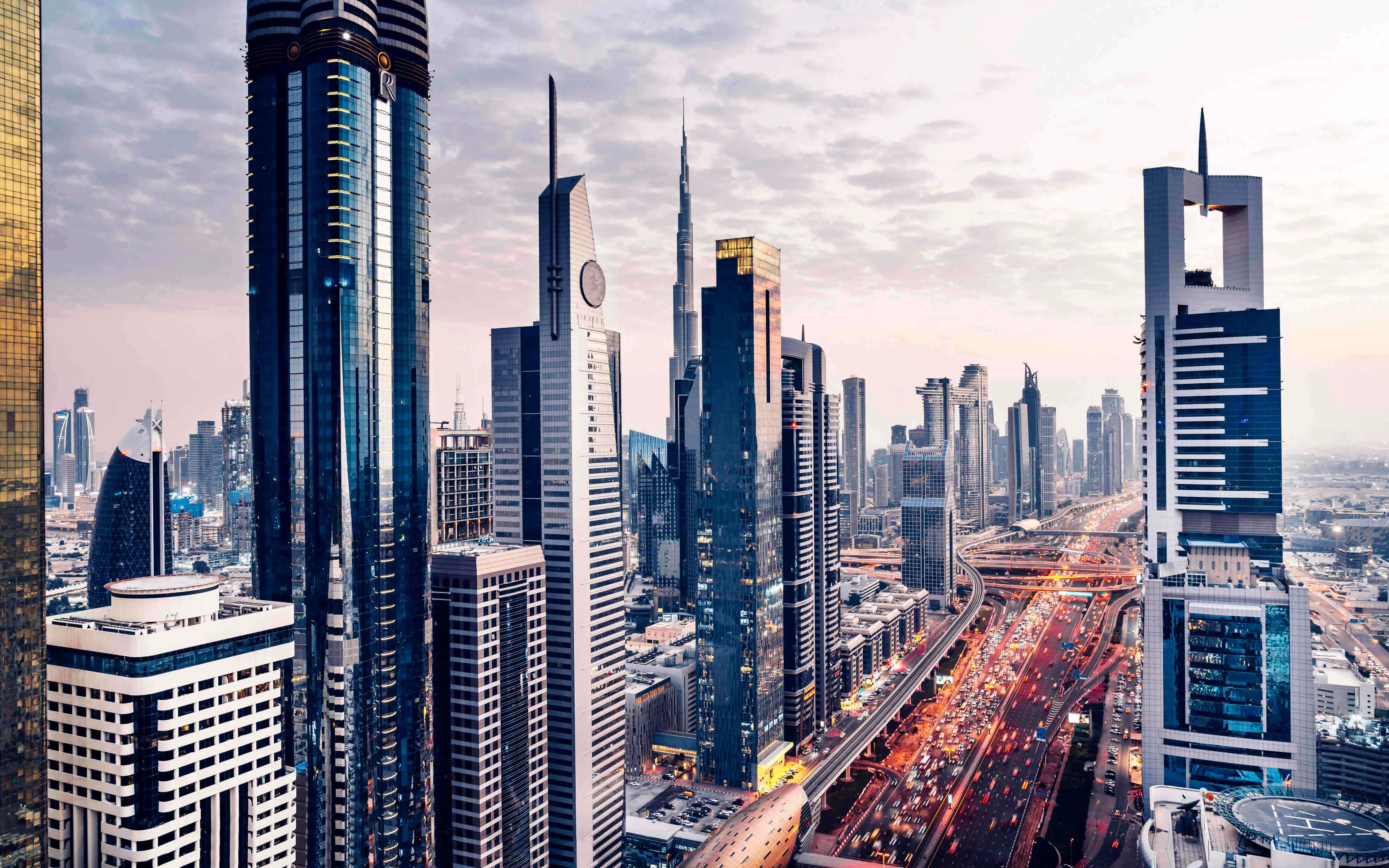 全球300 高楼最多的城市——迪拜dubai,2021年航拍