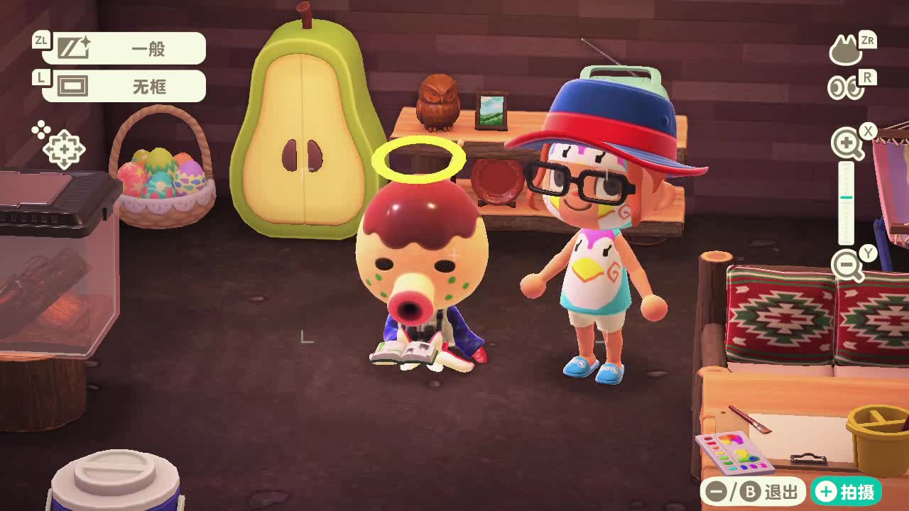 【动物之森】观察章丸丸,太可爱了!