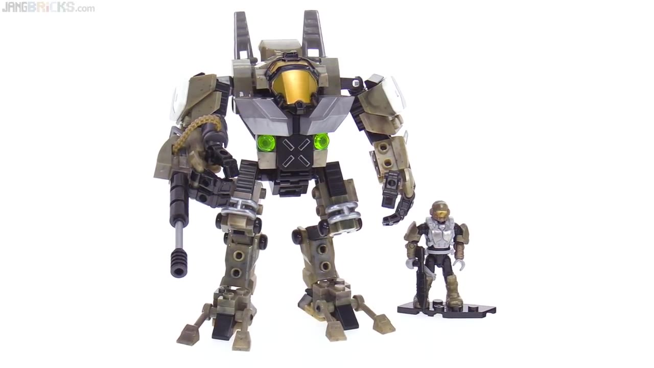 美家宝光环沙漠狙击独眼巨人测评 mega construx halo desert sniper