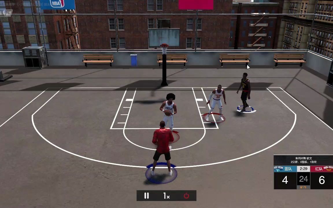 nba2konline270万买的伯克斯更新后更加凶猛