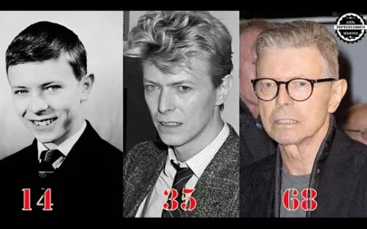 [图]【David Bowie】 1岁到69岁外貌变化