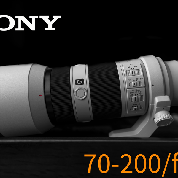 【情人节新老婆的开箱视频(误) 】 Sony FE 70-200/f4 G