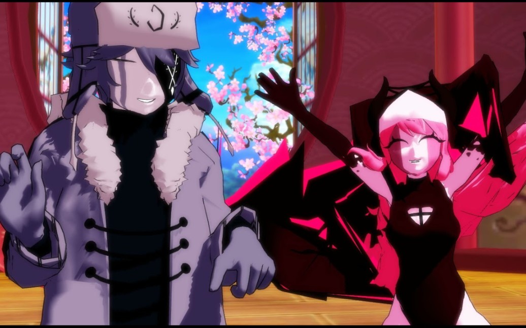 [图][MMD] Cat Kitty Cat Kitty Cat Cat (Ruv, Demon!Sarv)