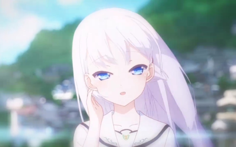 《summer pockets》羽未加真结局cg图