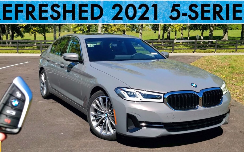 外媒实拍2021款宝马5系bmwthe5全方位展示
