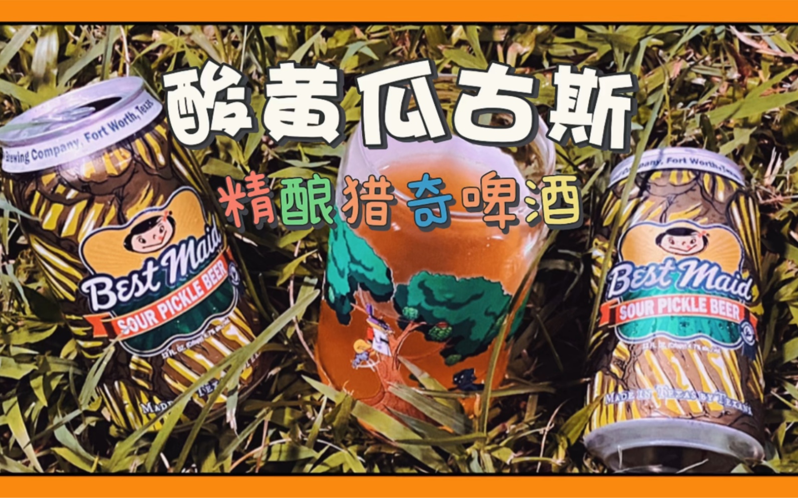 精酿猎奇探索计划丨泡菜酸黄瓜汁90古斯啤酒