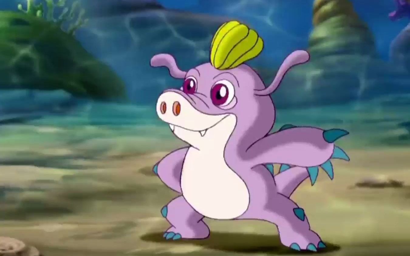 【小鲤鱼】小海怪好调皮啊,一群龙虾都不是他的对手,真可爱