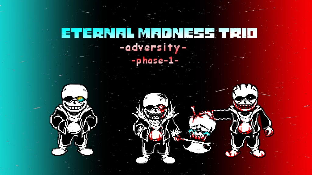 【国人三审】【Eternal madness trio/三重永恒疯狂phase1】adversity哔哩哔哩bilibili