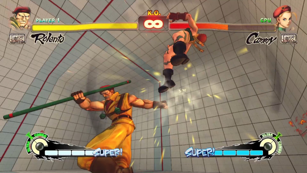 街霸4罗兰托最简单练习