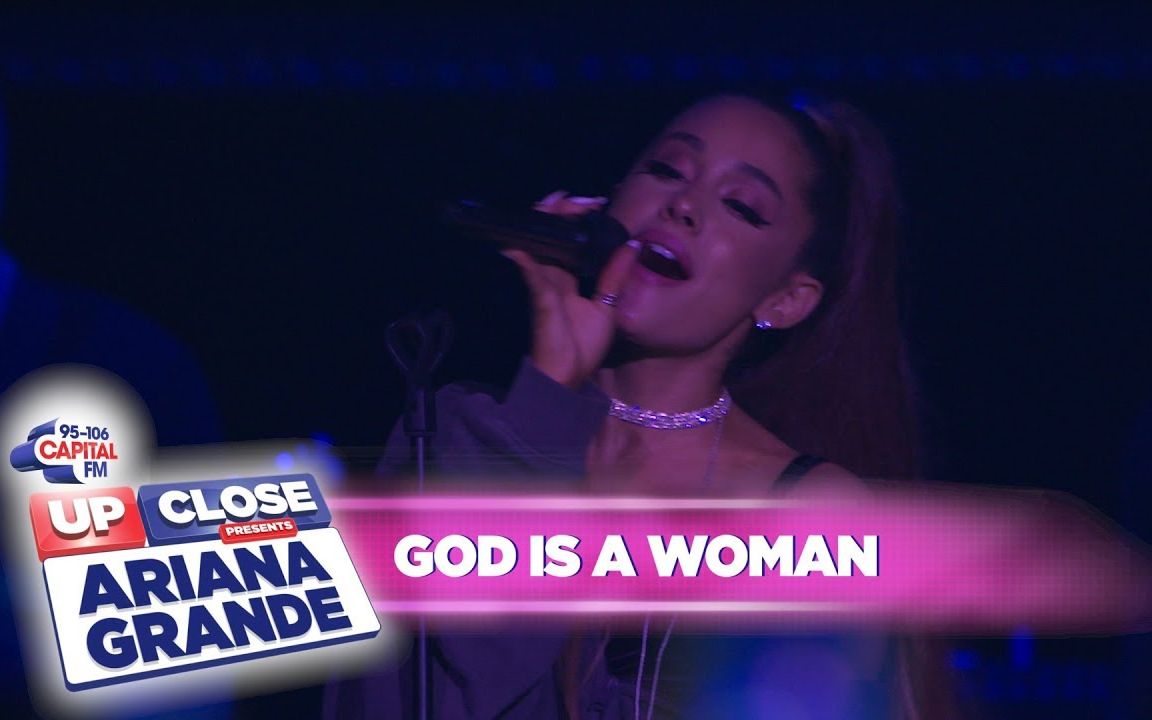 [图]【A妹】Ariana Grande现场演唱《God is a woman》