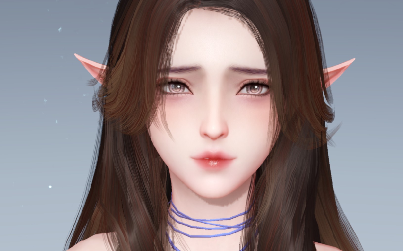 【天谕手游/捏脸】成女捏脸数据「颦颦」限时无偿 你呀你彼岸观望置身