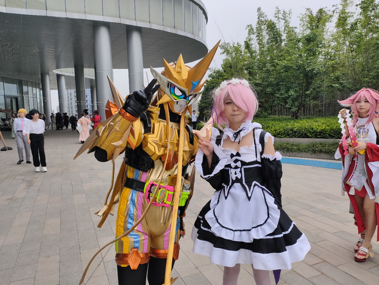 温州520漫展惊现艾克赛德无敌玩家,亮瞎全场