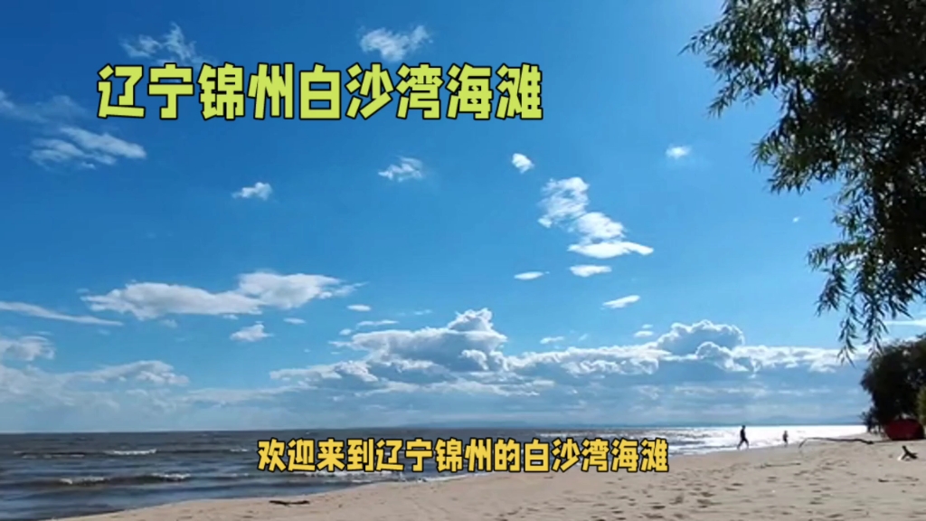 冬季度假胜地-辽宁锦州白沙湾海滩