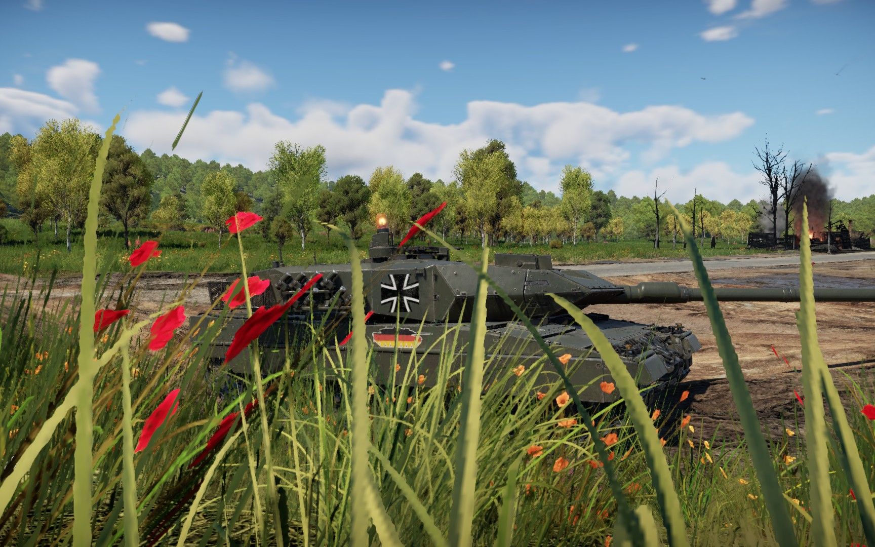 【战争雷霆】"汉斯的陆战中坚"豹2a6五杀惊险连连