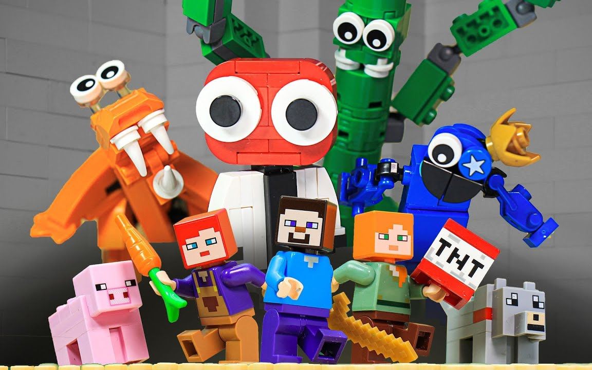 乐高动画:史蒂夫二进宫!彩虹乐园是交不起电费了吗?