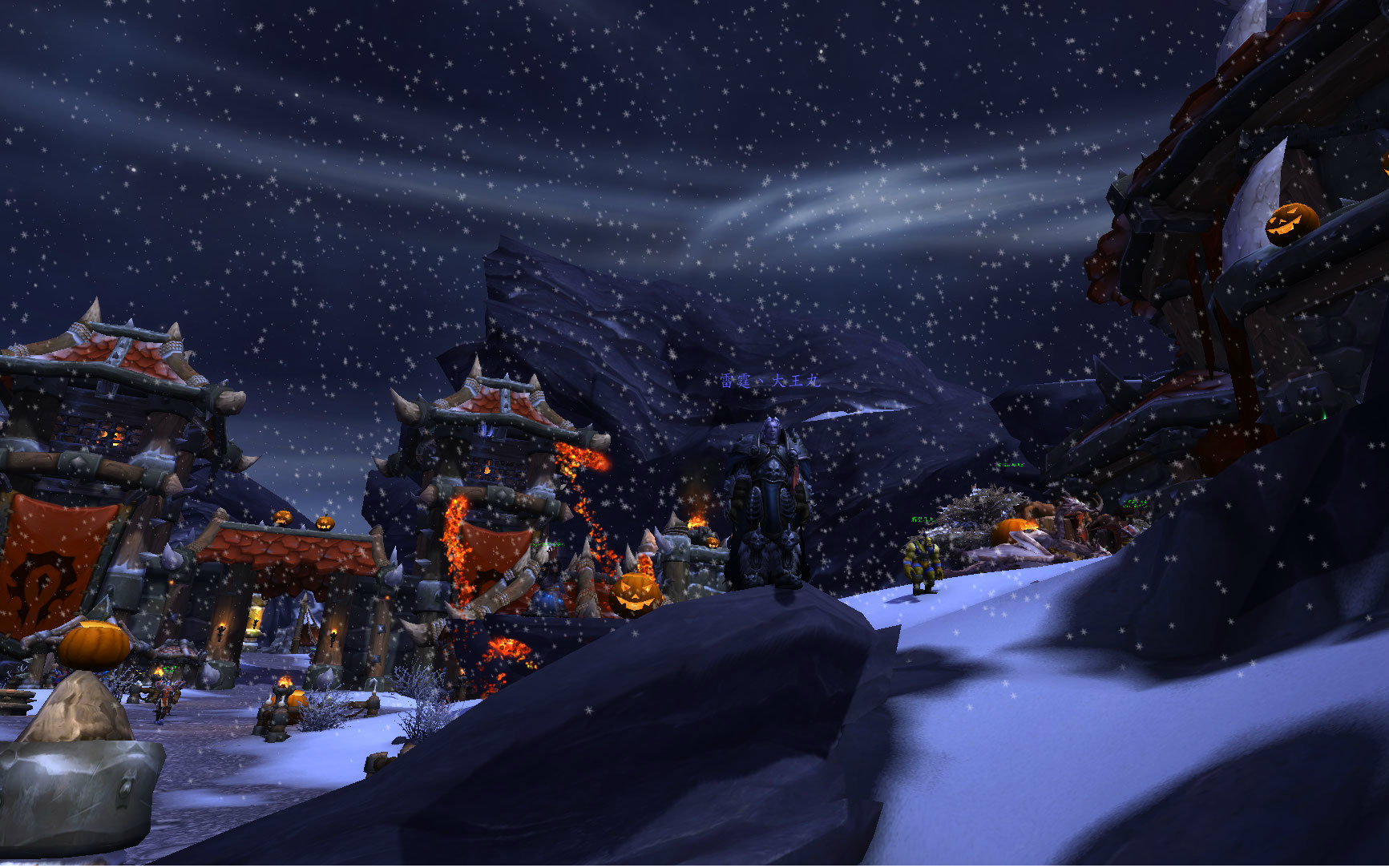 环保盗贼和朋友们的山口山[0078]:灰谷,在战歌峡谷飞翔