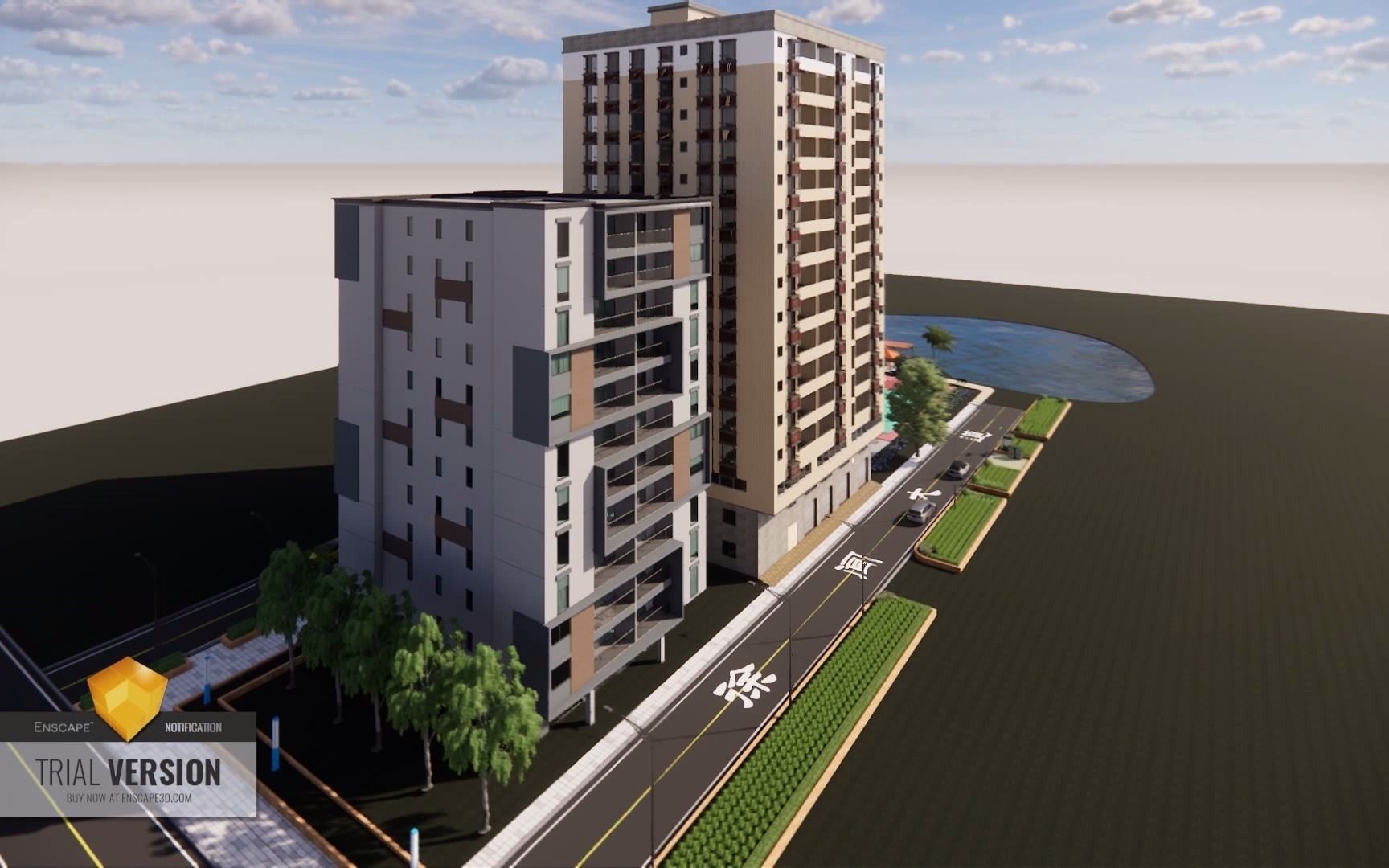 bim系列-本科毕业设计渲染视频