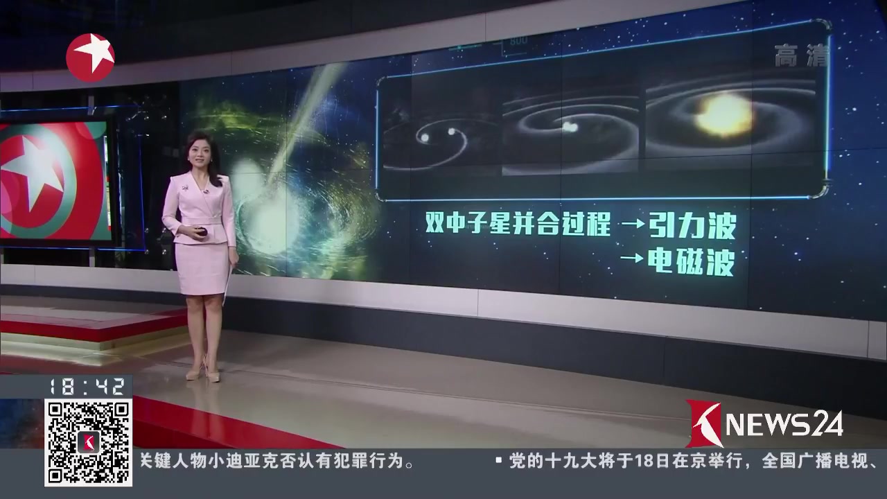 [东方新闻]中子星合并产生新型引力波 中国慧眼望远镜参与监测哔哩哔哩bilibili