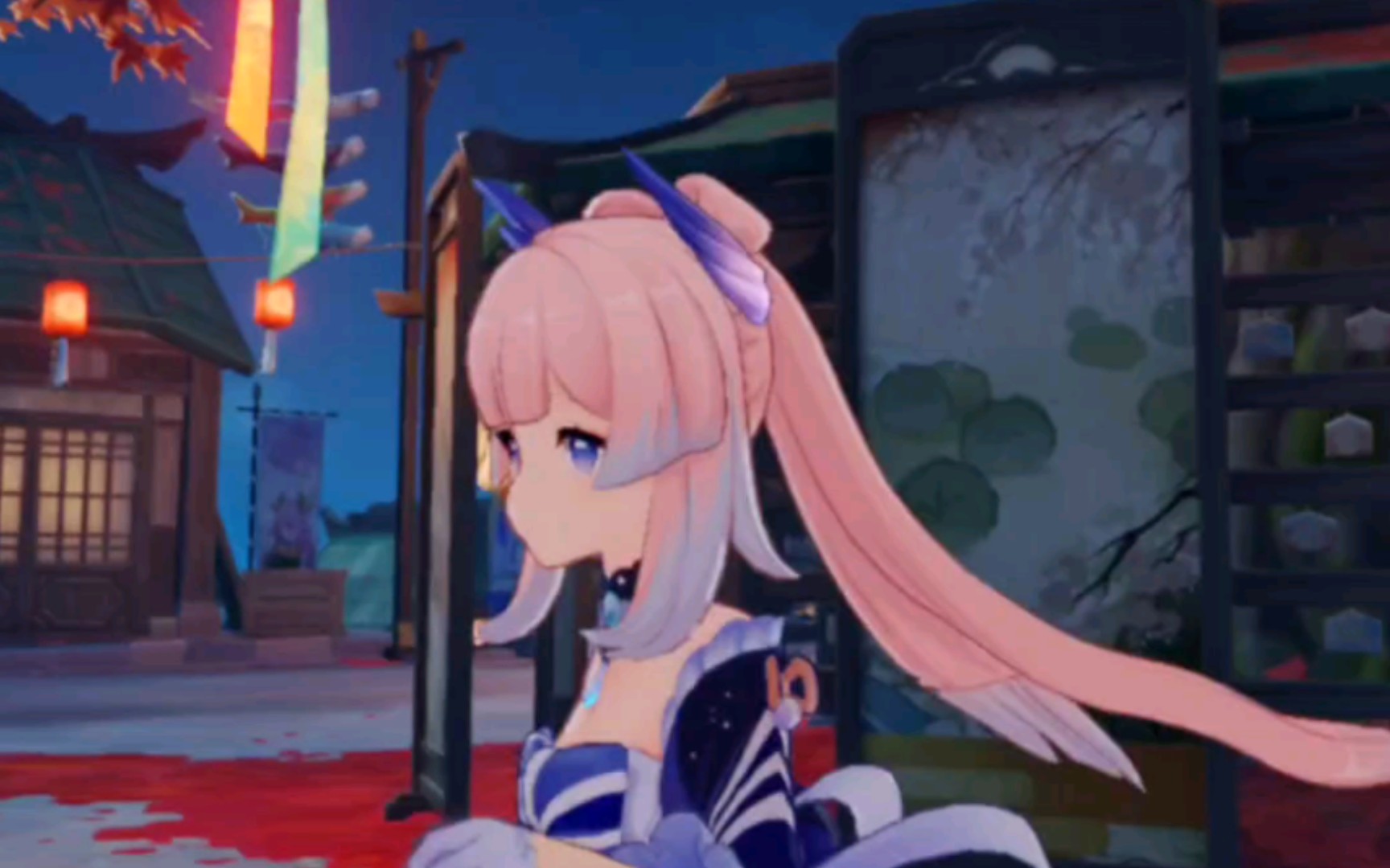 原神容彩祭-黑主画像居然可以挂水看到国崩(散兵)06米忽悠也太细节