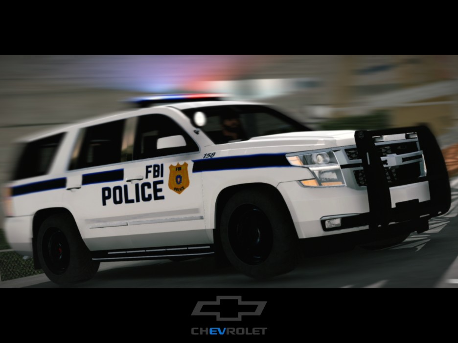 car parking 雪佛兰tahoefbi警务处警车涂装展示