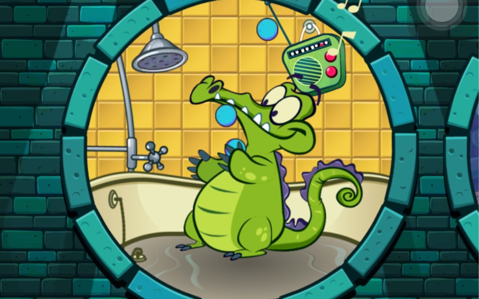 小鳄鱼爱洗澡大顽固图片
