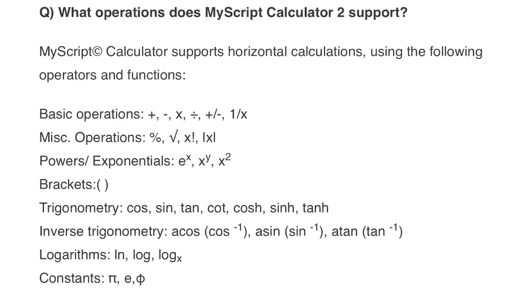 ipad手写计算器 Calculator2哔哩哔哩bilibili