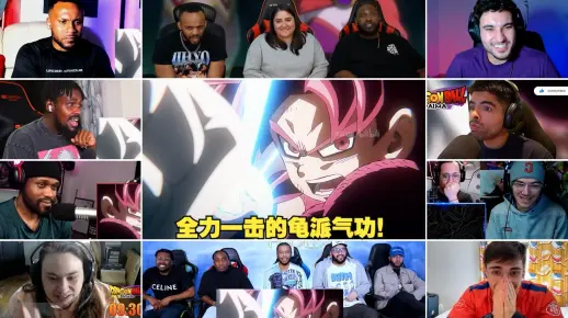 【超4悟空VS戈麻!全力一击的龟派气功波!】老外看龙珠新番DM 18 混剪_哔哩哔哩_bilibili