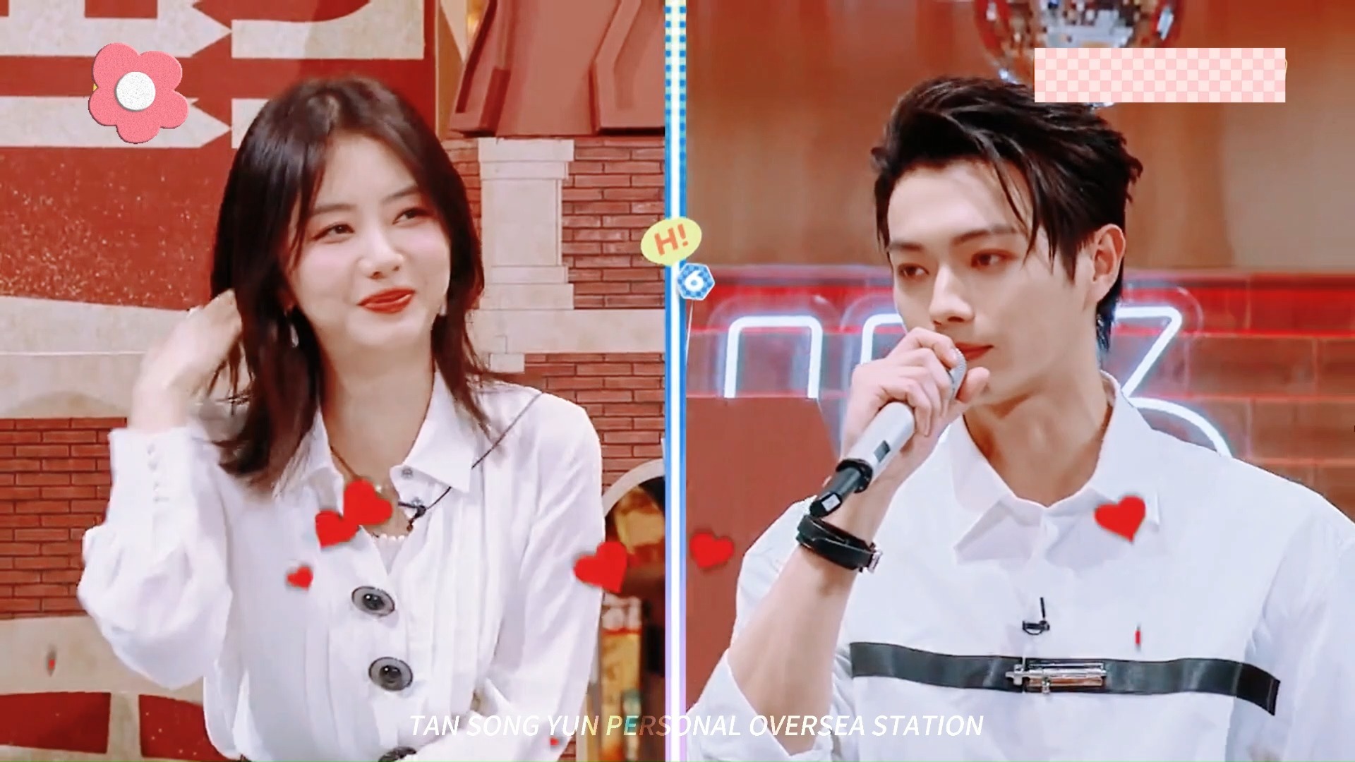 谭松韵 许凯 《你比星光美丽》剧宣《你好星期六》cut