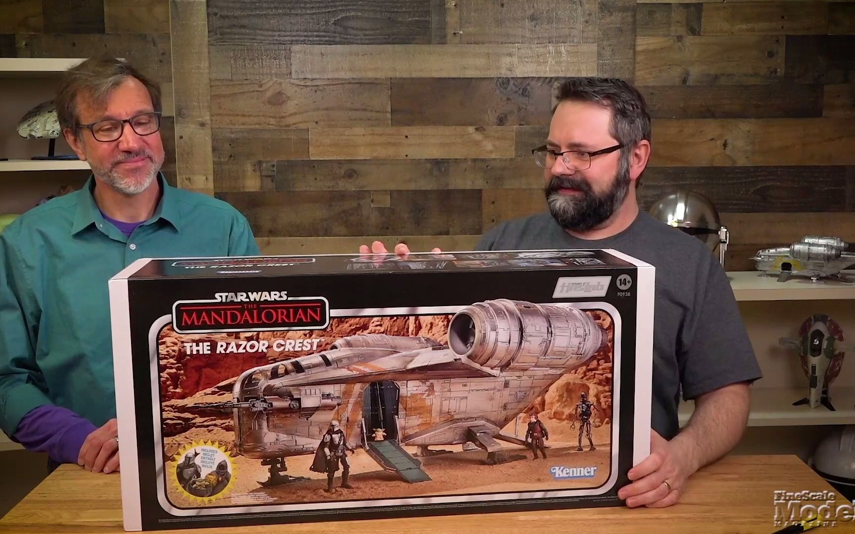 haslab星球大战曼达洛人剃刀冠号开箱测评