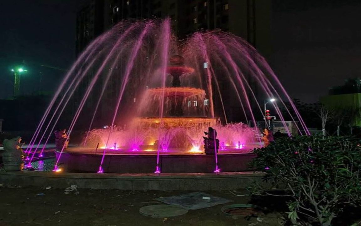 顺义全息投影水幕墙喷泉水景 音乐喷泉公司 喷泉设备批发送货上门【森