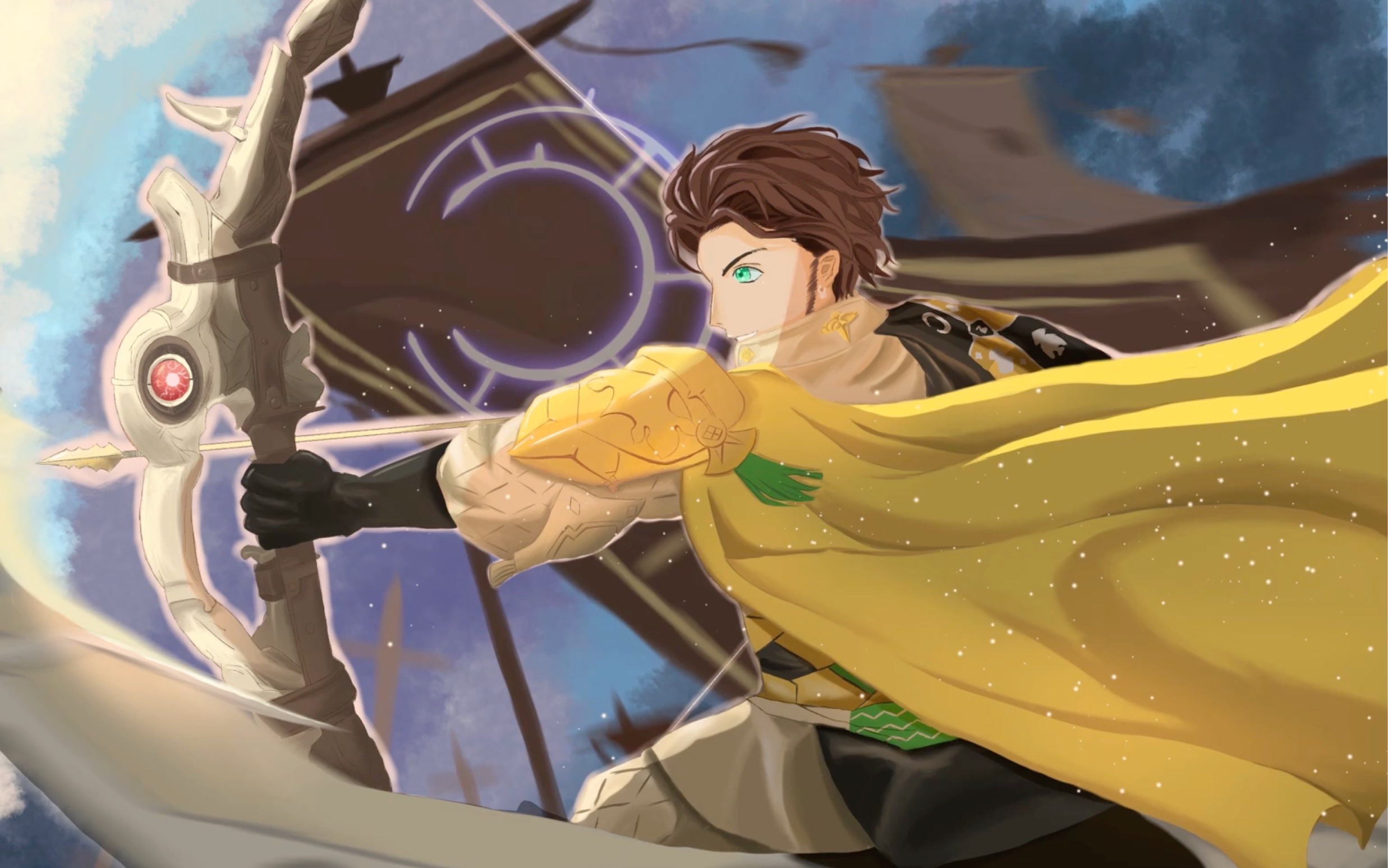 【procreate 】火焰纹章风花雪月库罗德(业余爱好者的乱涂)