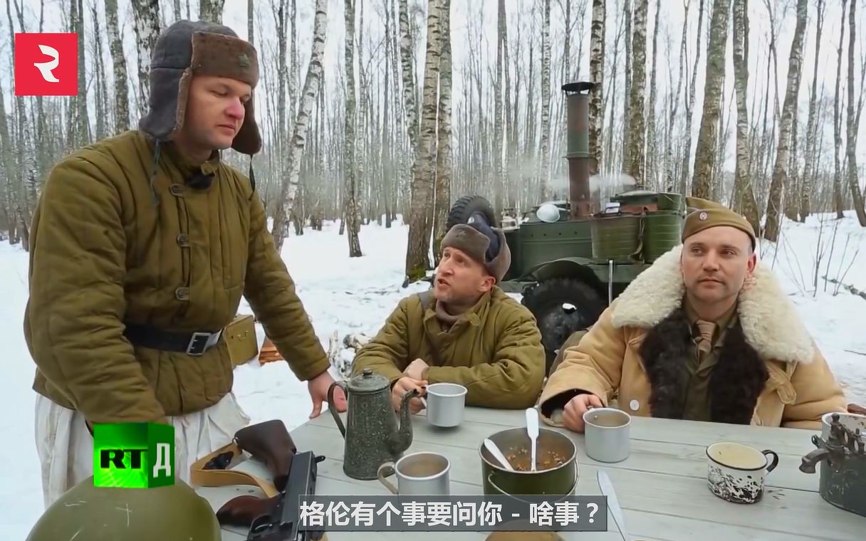 硬核重演二战苏军吃什么小米加波波沙毛子的野战厨房