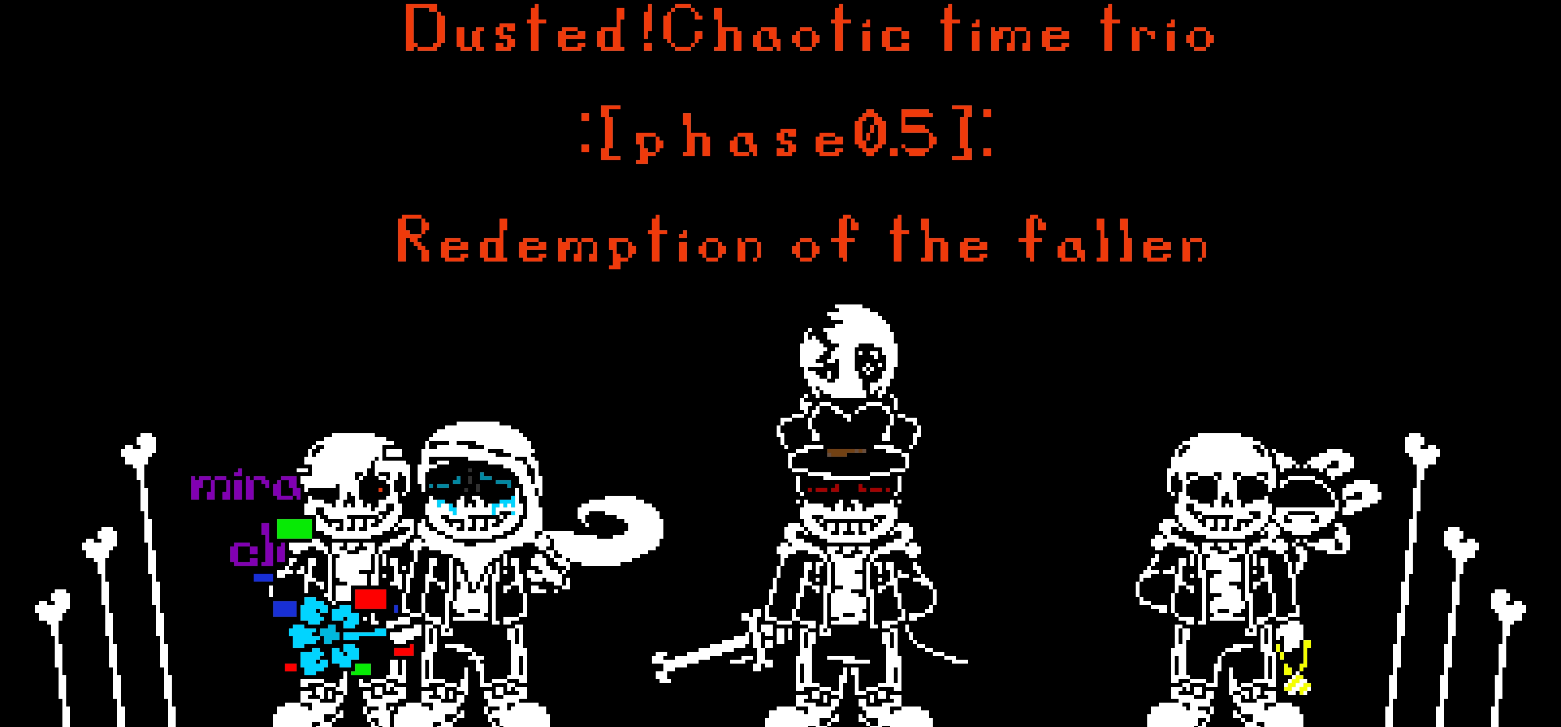 [图][三重混乱时光 尘埃 ]（Dusted！Chaotic time trio）Redemption of the fallen 坠落之人的救赎OST 00？