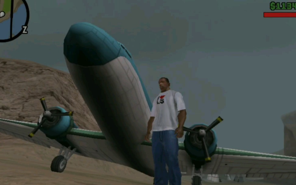 gtasa各种飞机飞过69区领域侠盗猎车手圣安地列斯