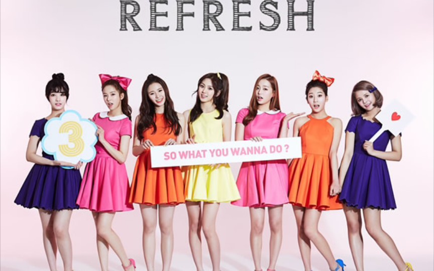 [图]CLC - REFRESH/5+2=7/“七仙女”下凡了