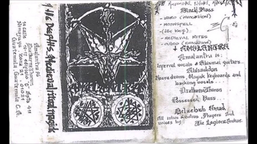 [图]Amalantra 1993 From The Depths Medieval Ritual Magick full demo