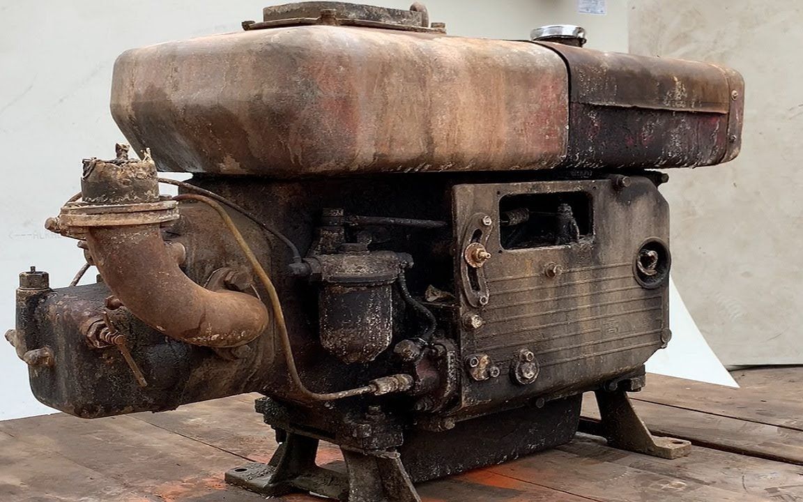 彻底修复旧的损坏的d15柴油机