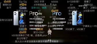 下载视频: Redmi Note11T Pro发布会价格公布时弹幕反应