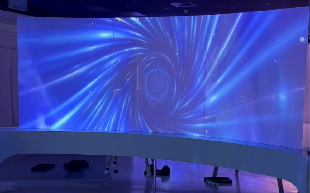 中山学校展厅全息玻璃投影