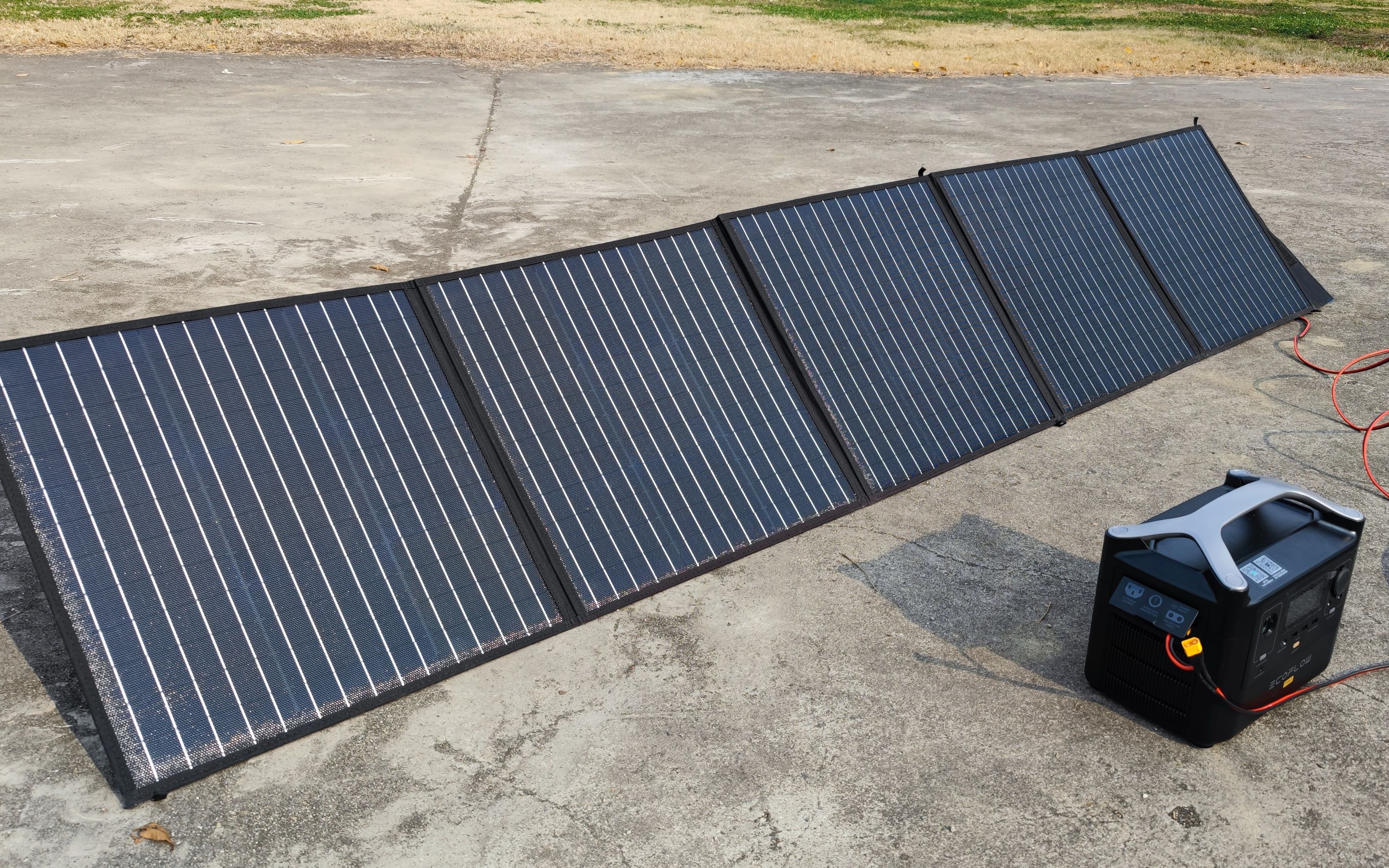 200w的户外折叠太阳能板在阴天的发电功率?