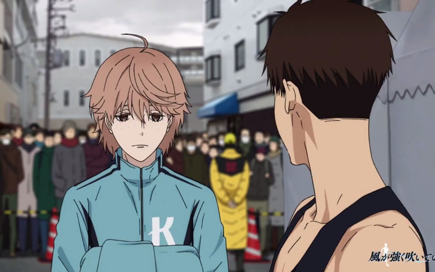 《强风吹拂》强风迎面吹拂,逆风奔跑而行,坚信答案就在前方!