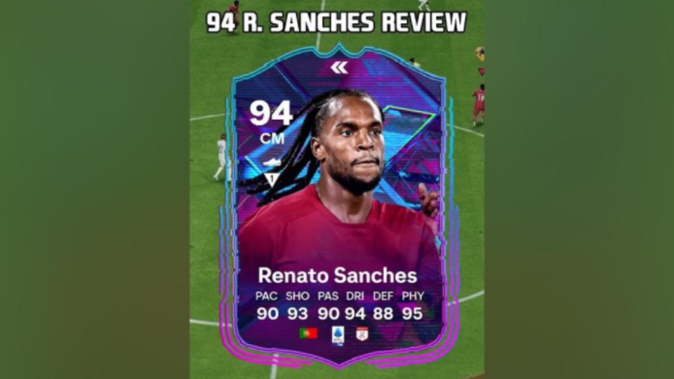 【FC24评测】闪回雷纳托桑切斯Renato Sanches实战表现AmpereMks哔哩哔哩bilibili