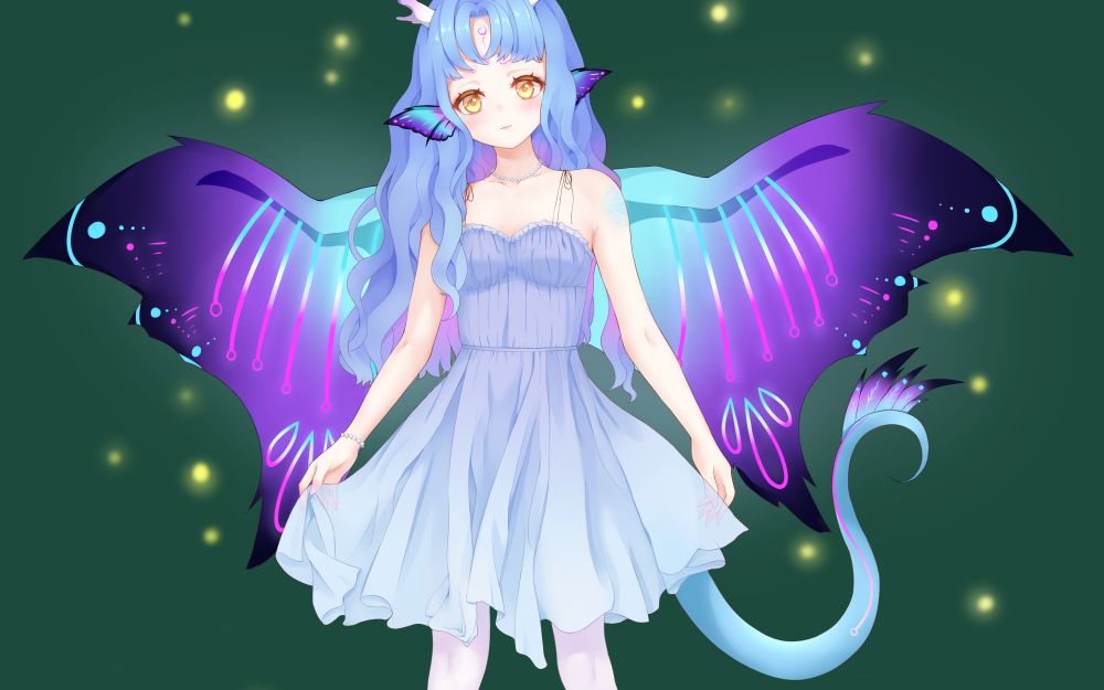 【出道】白丝萝莉龙娘什么的最棒啦!