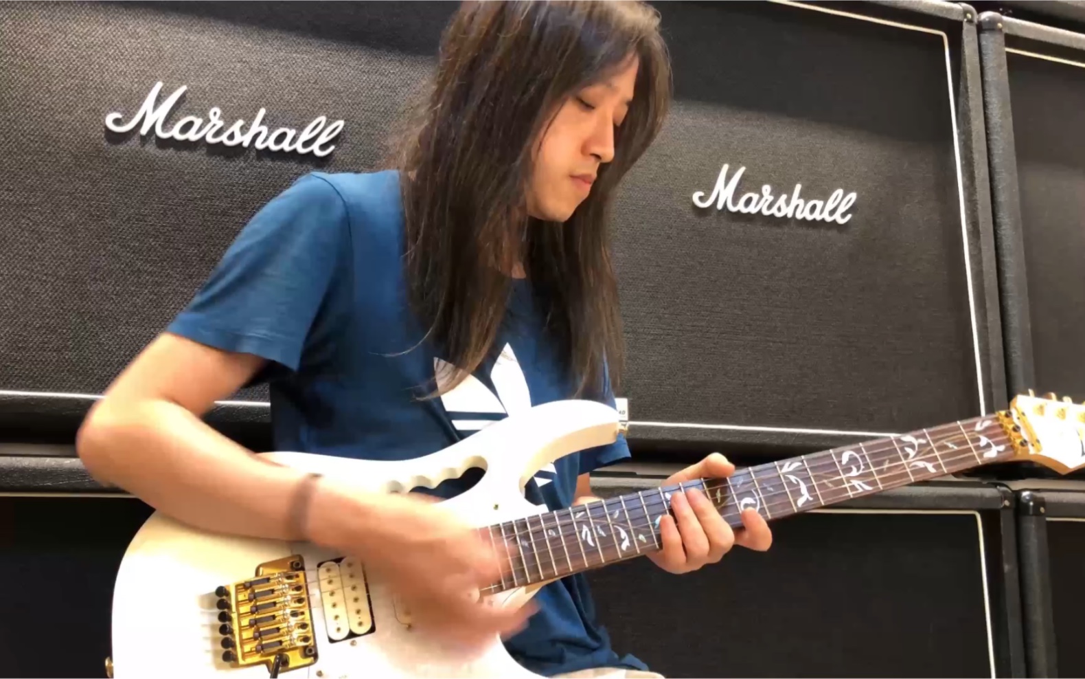 [图]【上饶海韵琴行】Steve Vai《For the love of God》（Full version）Cover by 何海涛～