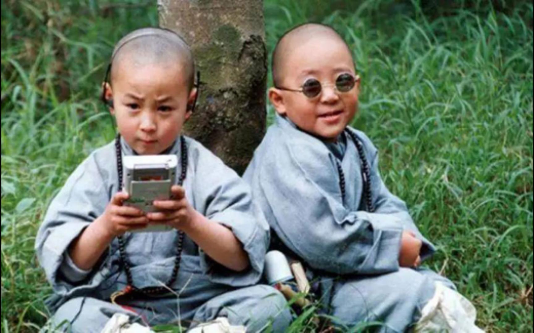 旋风小子:萌翻了!释小龙和郝邵文小时候也太萌了吧!